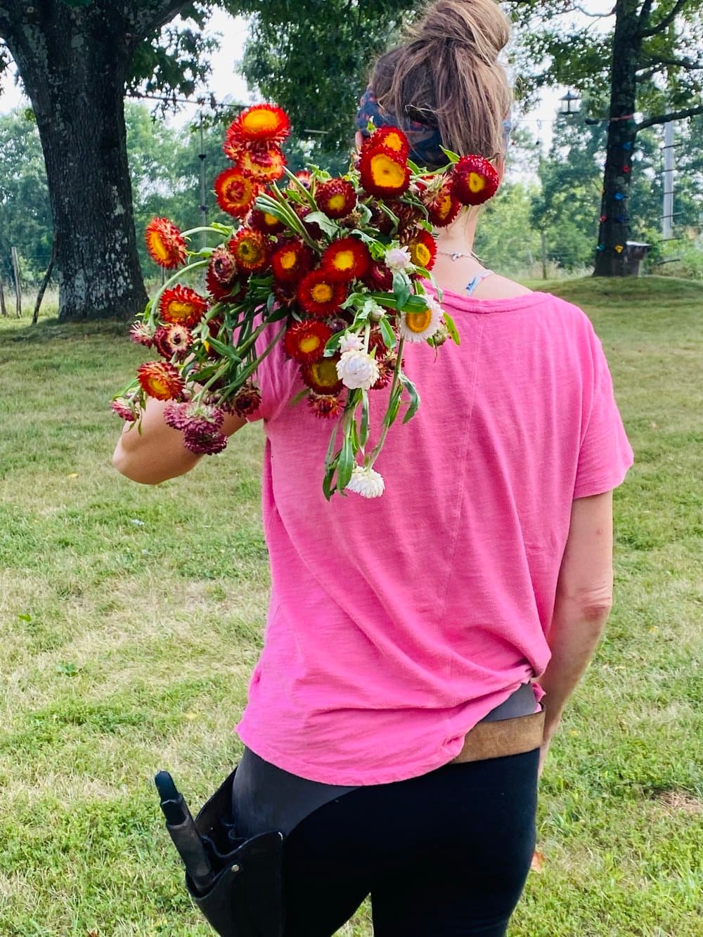 Farm grown flowers